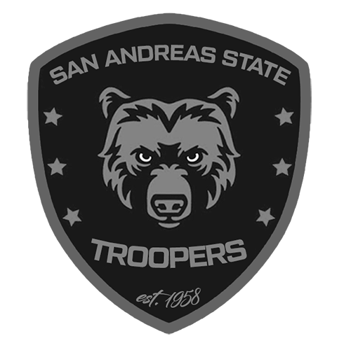 San Andreas State Troopers logo
